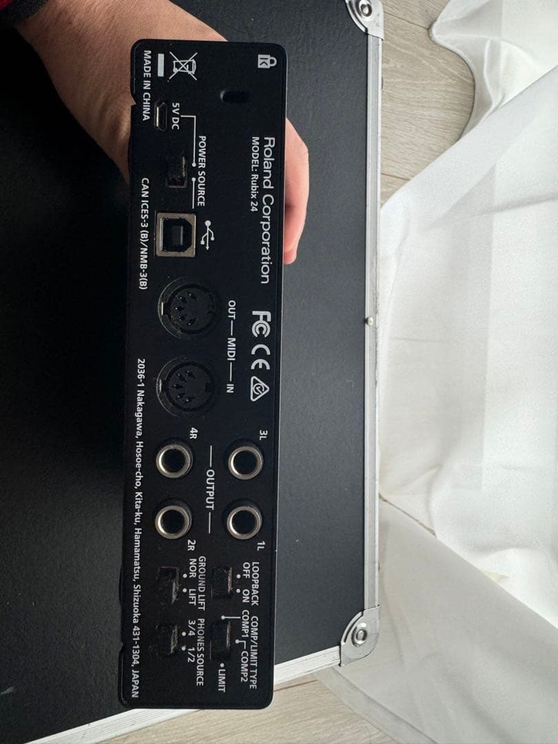 DJ機材 Roland Rubix 24