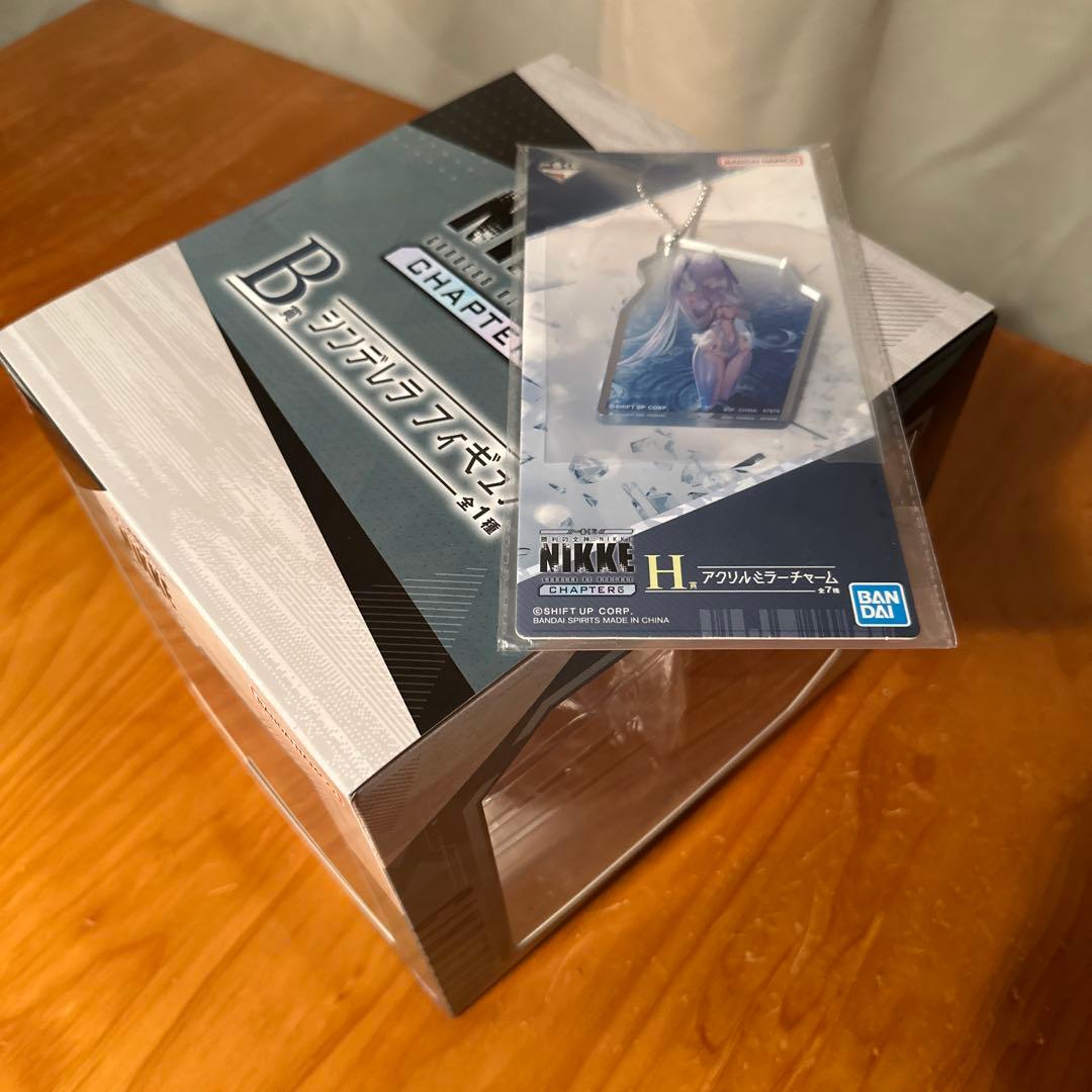 B賞&H賞NIKKE 一番くじシンデレラ フィギュア &アクリルミラーチャーム