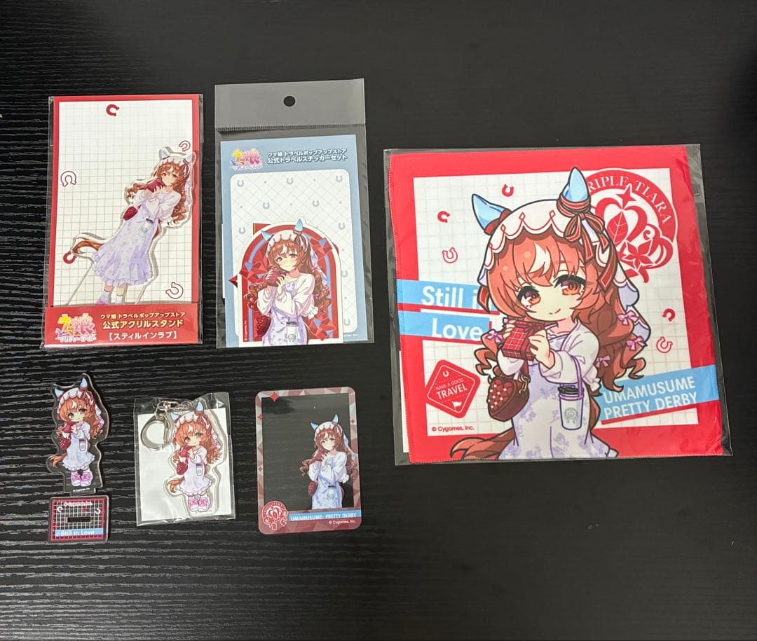 ウマ娘　トラベル　新千歳　ポップアップ　スティルインラブ　6点セット