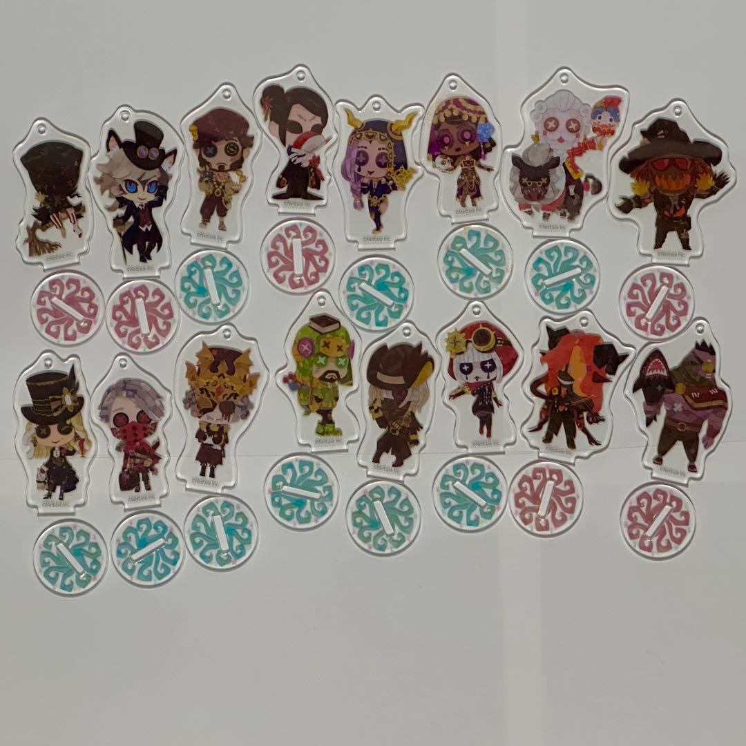 全16種類セット 第五人格 ミロこらーじゅ アクリルスタンドキーホルダ