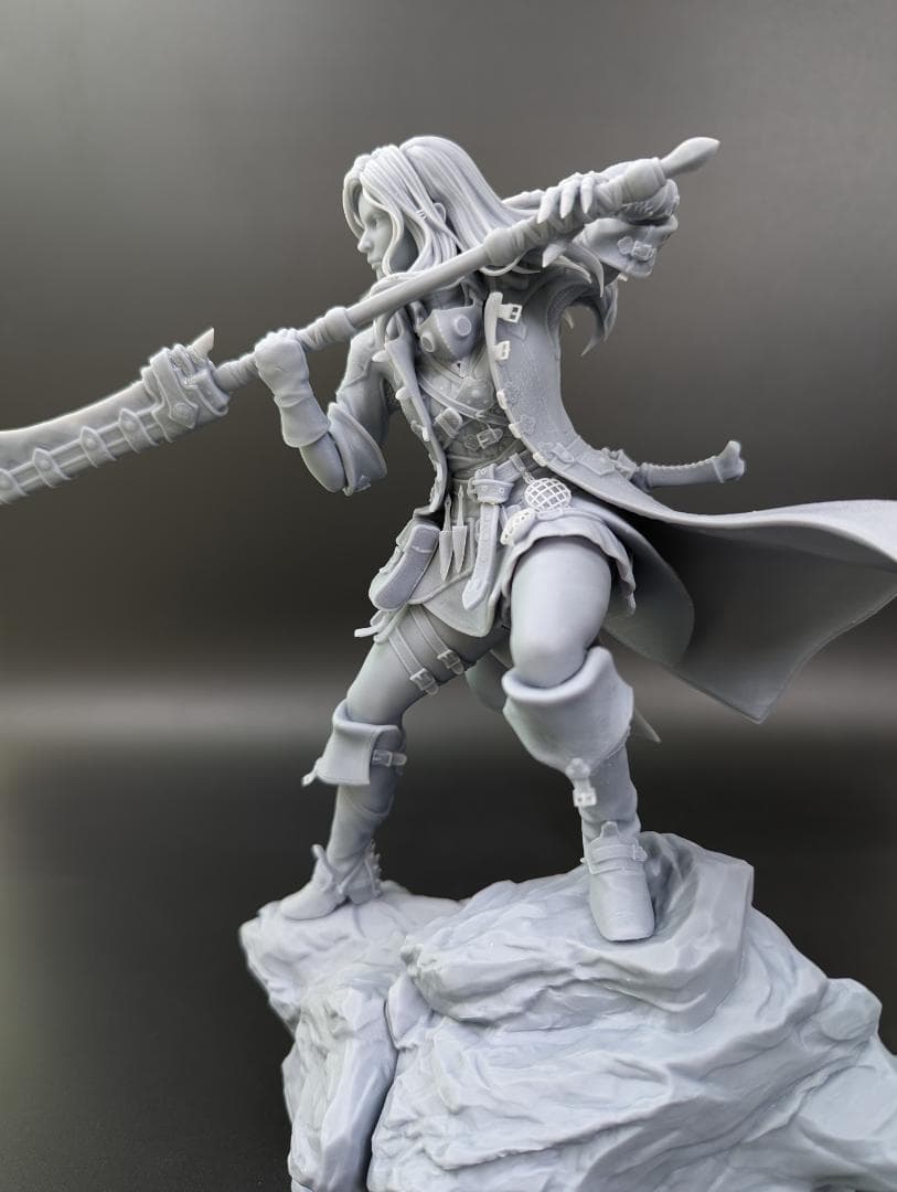 モンスターハンターワイルズ 女性ハンター フィギュア 240mm【未塗装】