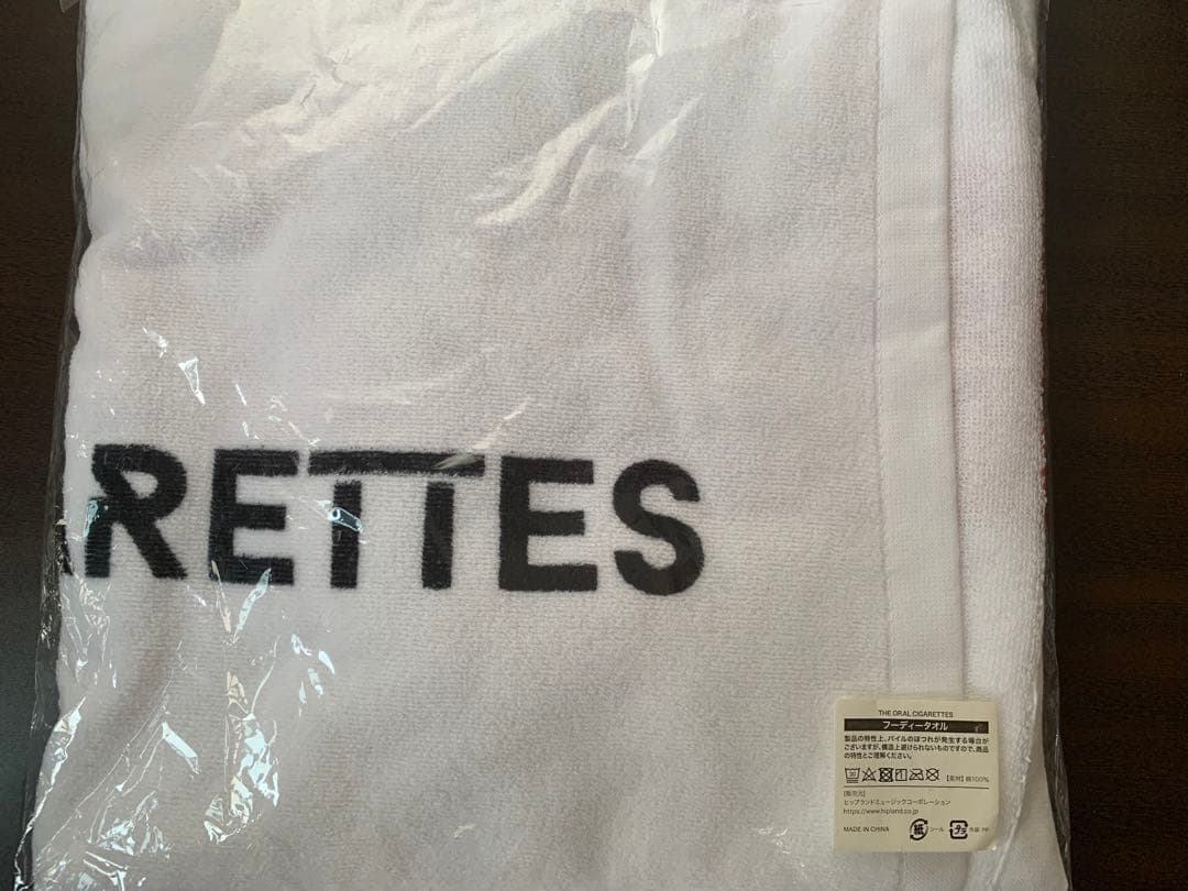 【新品未開封品】THE ORAL CIGARETTES オーラル フードタオル