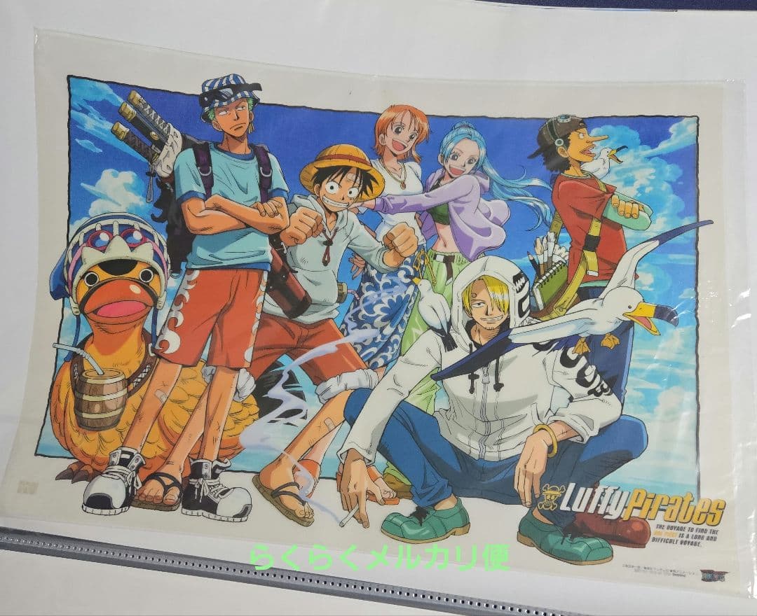 ONE PIECE　クリアポスター