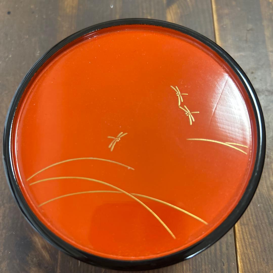 輪島塗　輪島漆器　摂田照彦　キャンディーボックス　童蒔絵　高級漆器　希少　レア