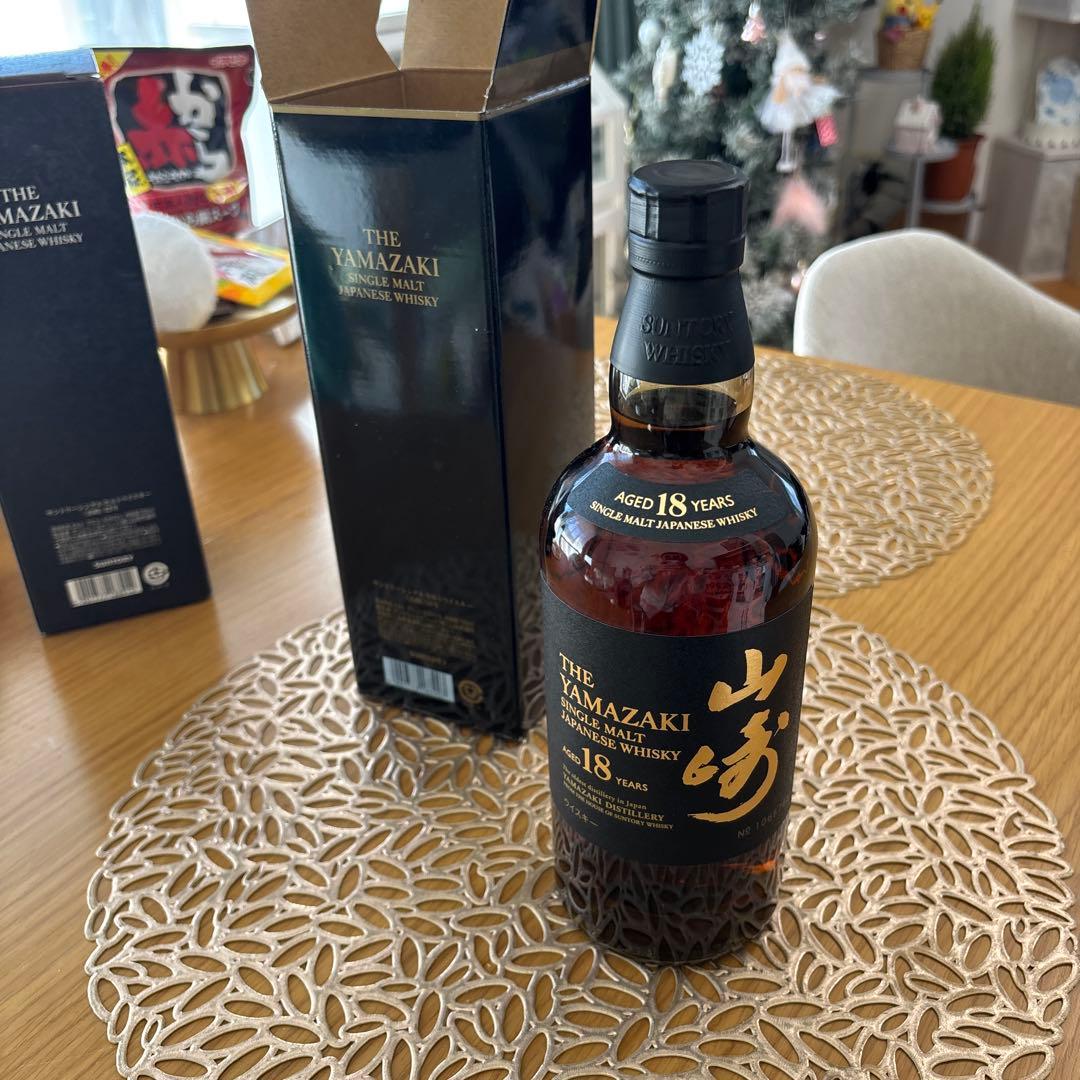 山崎 シングルモルトウイスキー 12年 18年セット