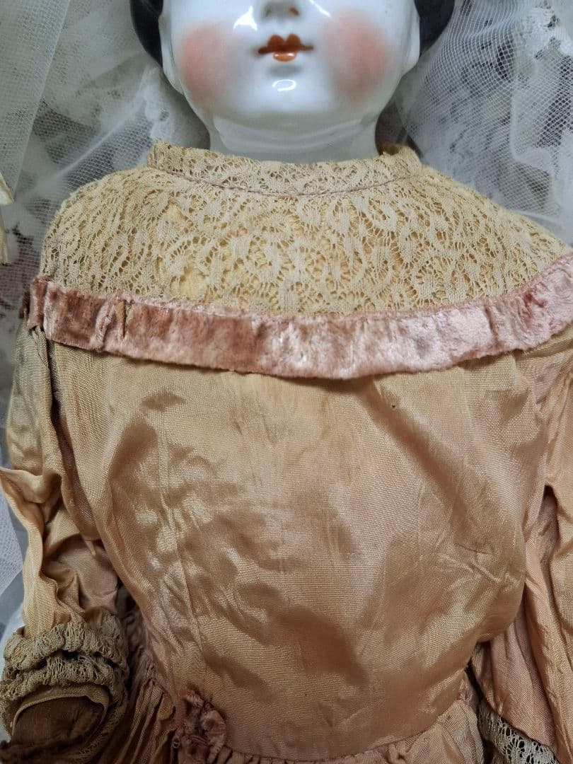 アンティーク★チャイナヘッドドール★ミニョネット★ジュモー