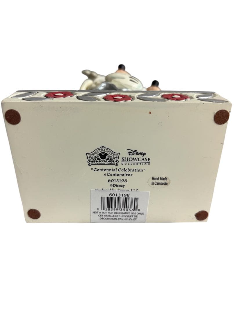 ディズニー100周年記念 ミッキー ミニー像