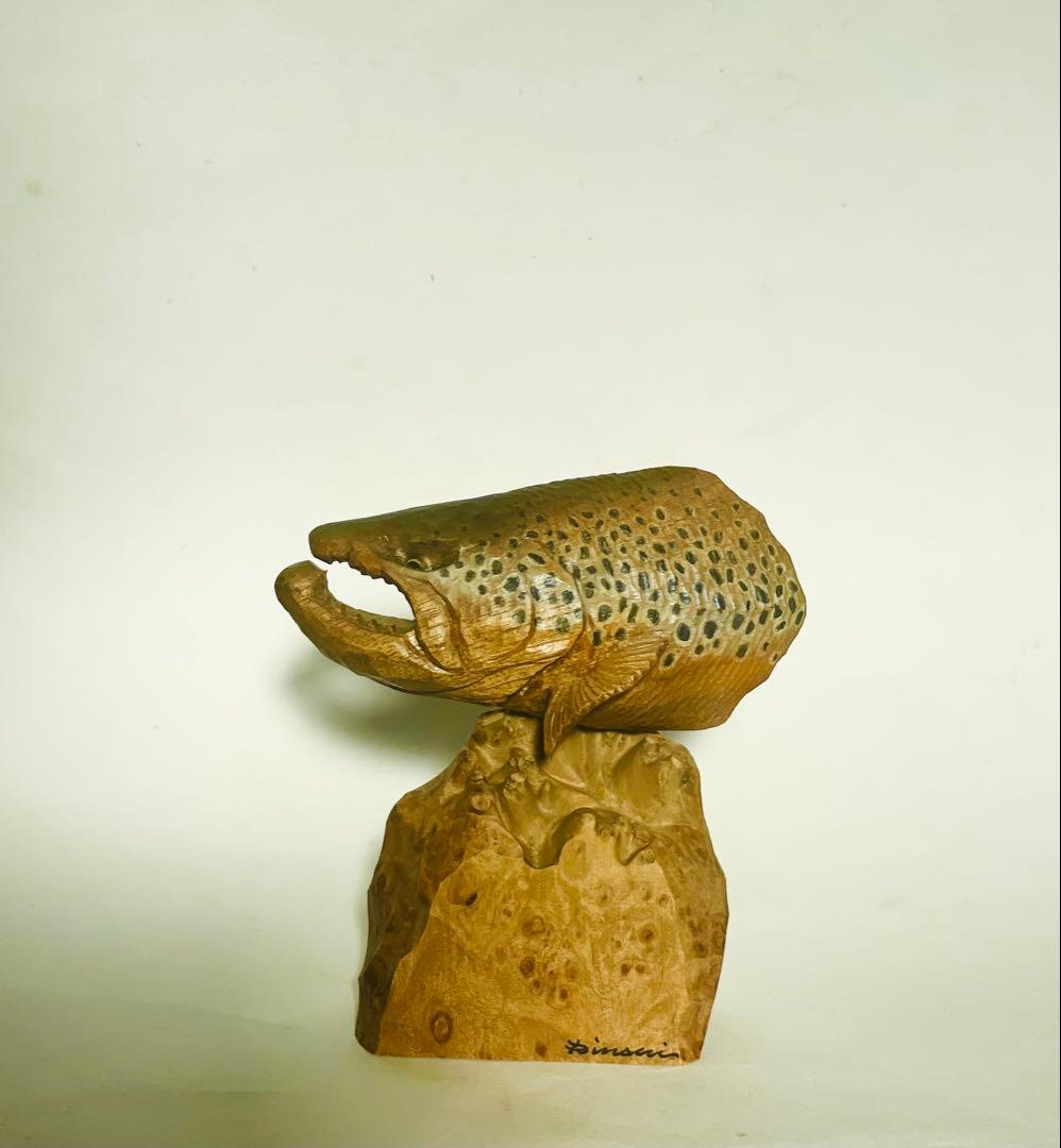 鱗水　RINSUI ブラウントラウトヘッド　カスケット