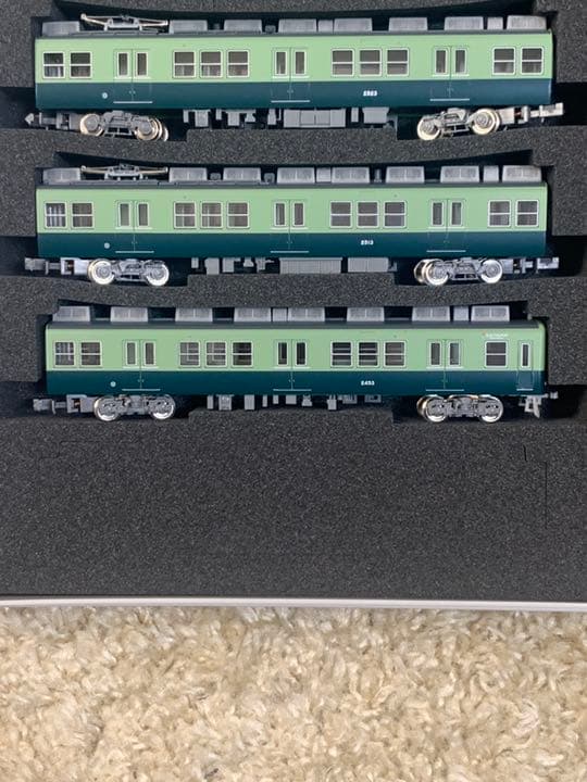 グリーンマックス　4151 京阪2400系1次車旧塗装　ひし形パンタ車