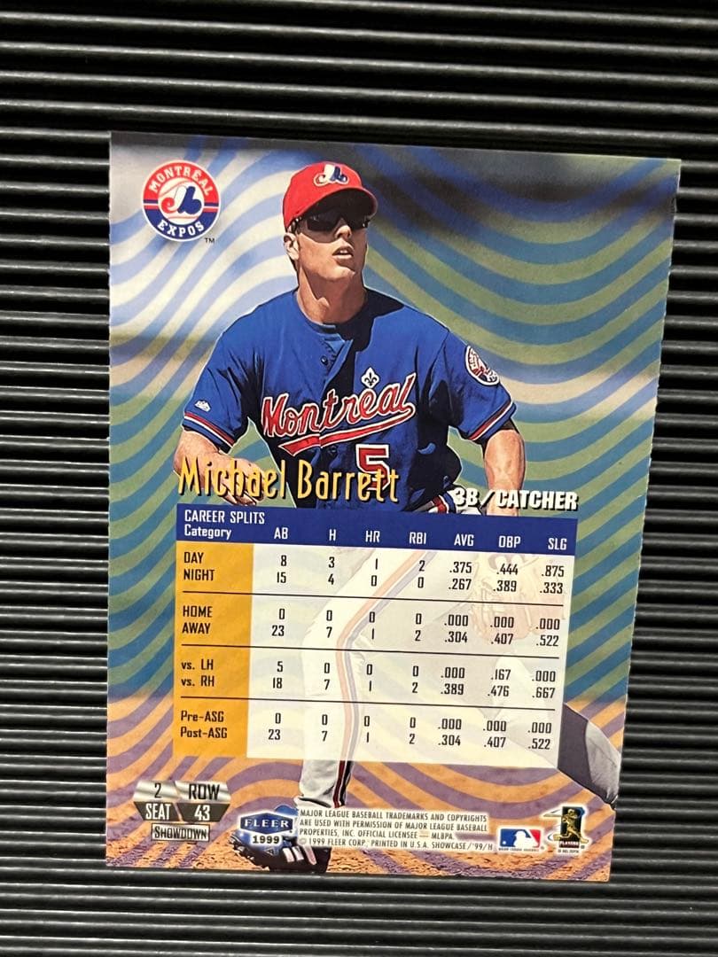 メジャーリーグ　カード　michael Barrett
