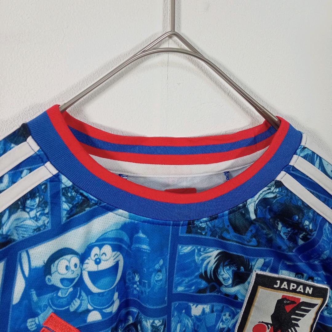 adidas SAMURAI BLUE 日本代表　ユニホーム　アニメコラボ L