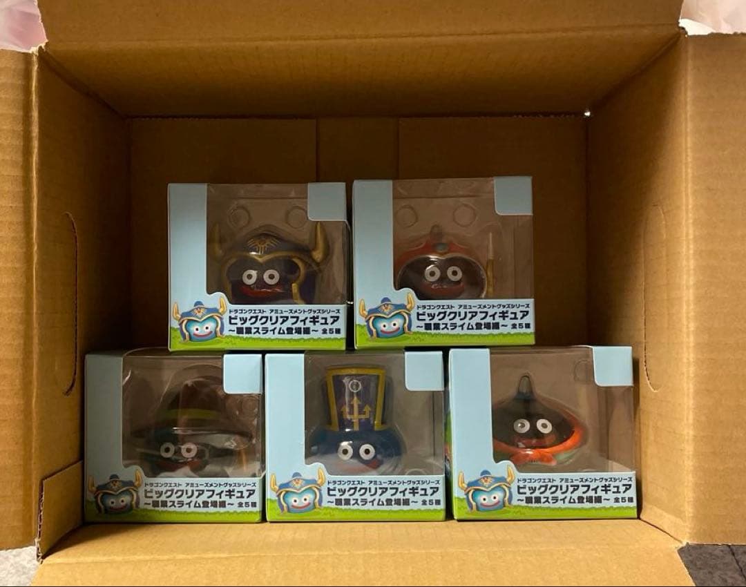ドラゴンクエスト ビッグクリアフィギュア〜職業スライム登場編〜全５種コンプセット
