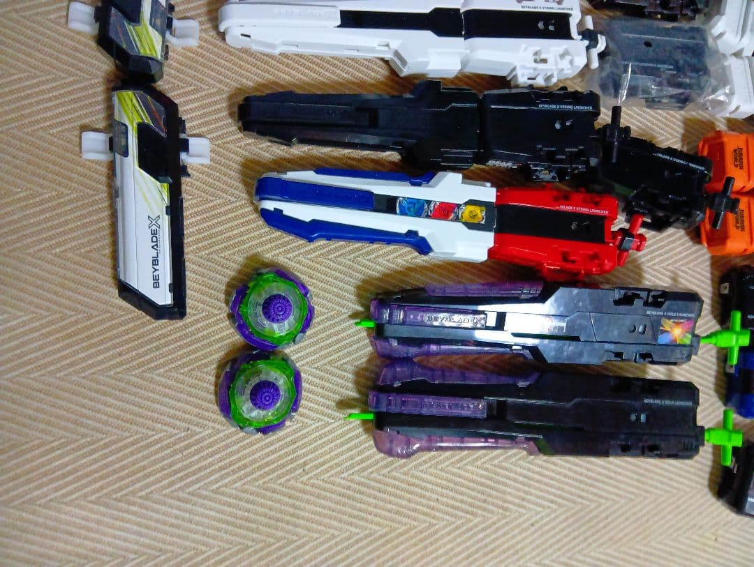 ベイブレードx　ランチャー　ストリングランチャー　サムライカリバー