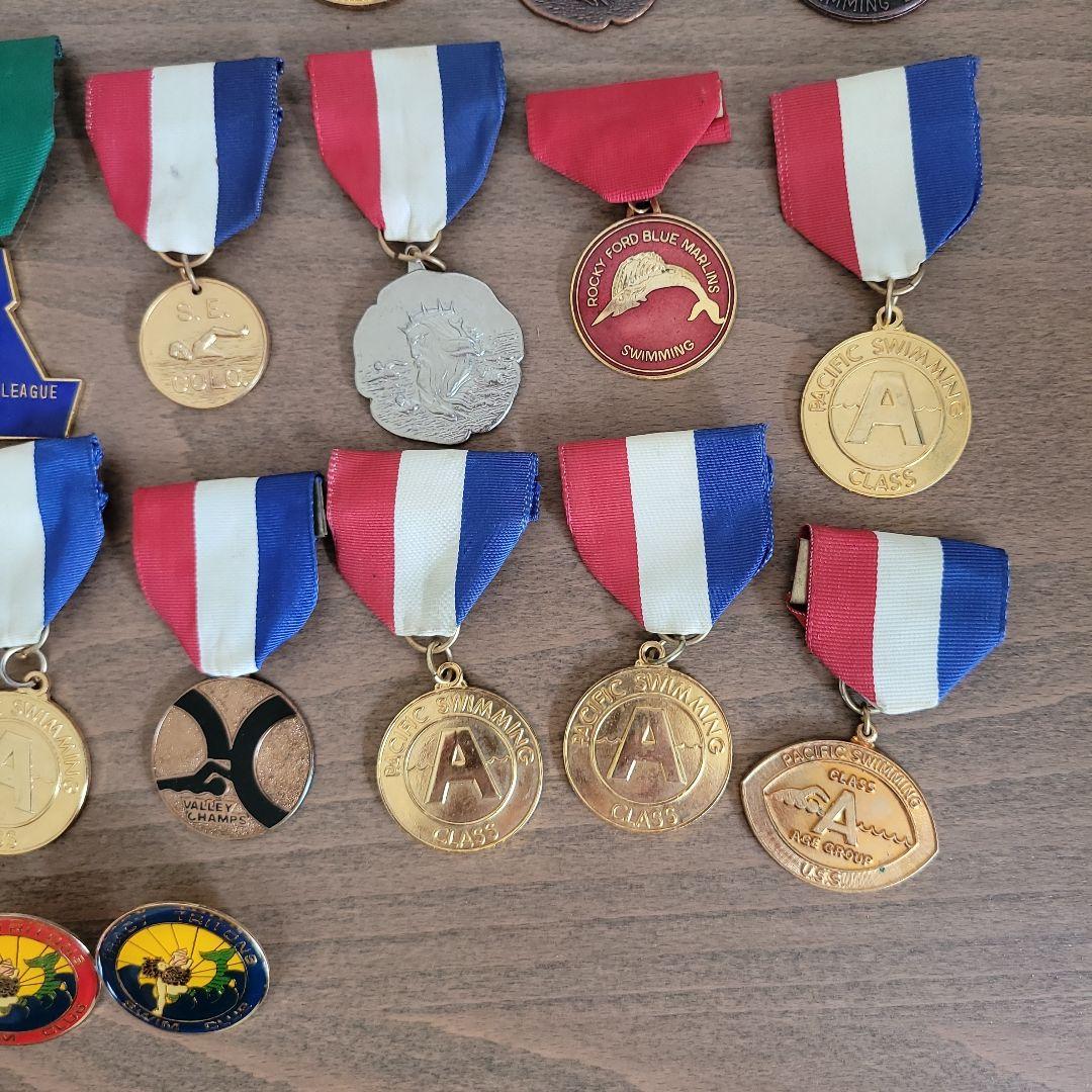 スイミングメダルコレクション 36個セット