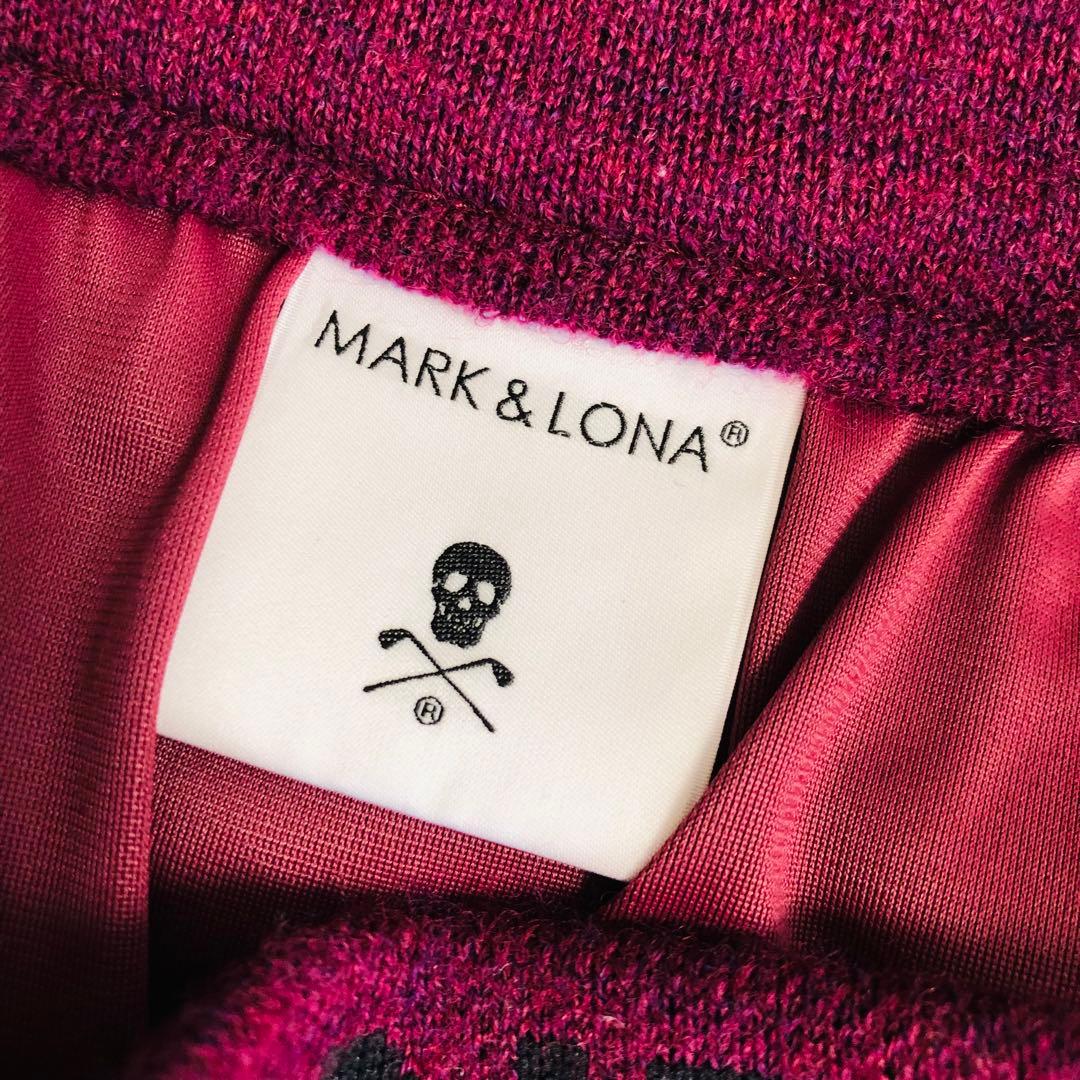 MARK AND LONA マークアンドロナ　ゴルフスカート　ニットスカート