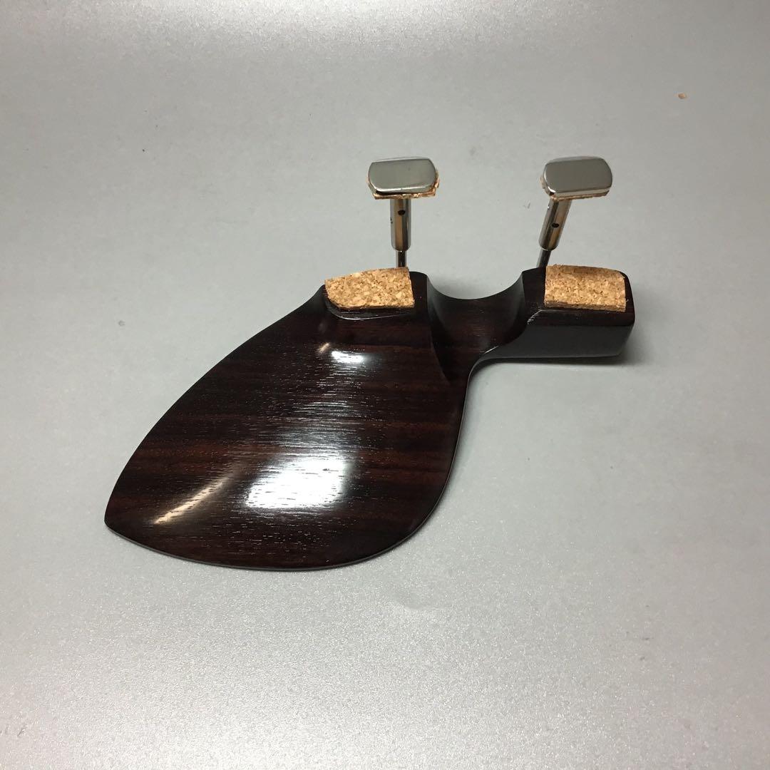 バイオリン　顎当て　ローズ紫檀　クローソン型　セミヒル