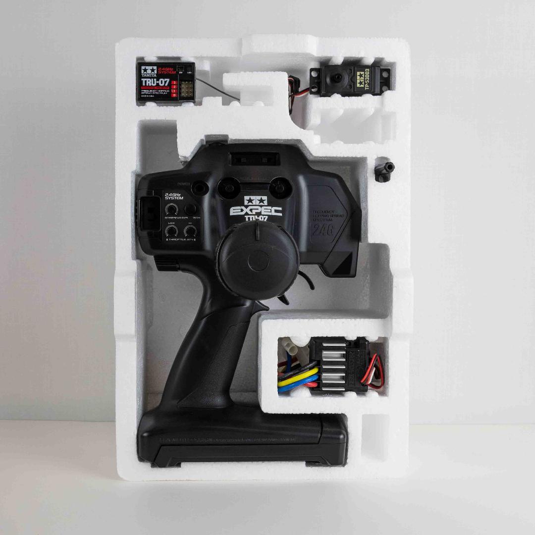 【希少】タミヤ エクスペックGT 2.4G 3チャンネルRCプロポセット【美品】