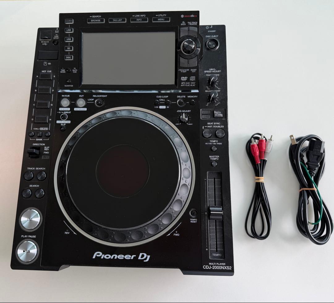 【動作品】①Pioneer DJ CDJ-2000NXS2