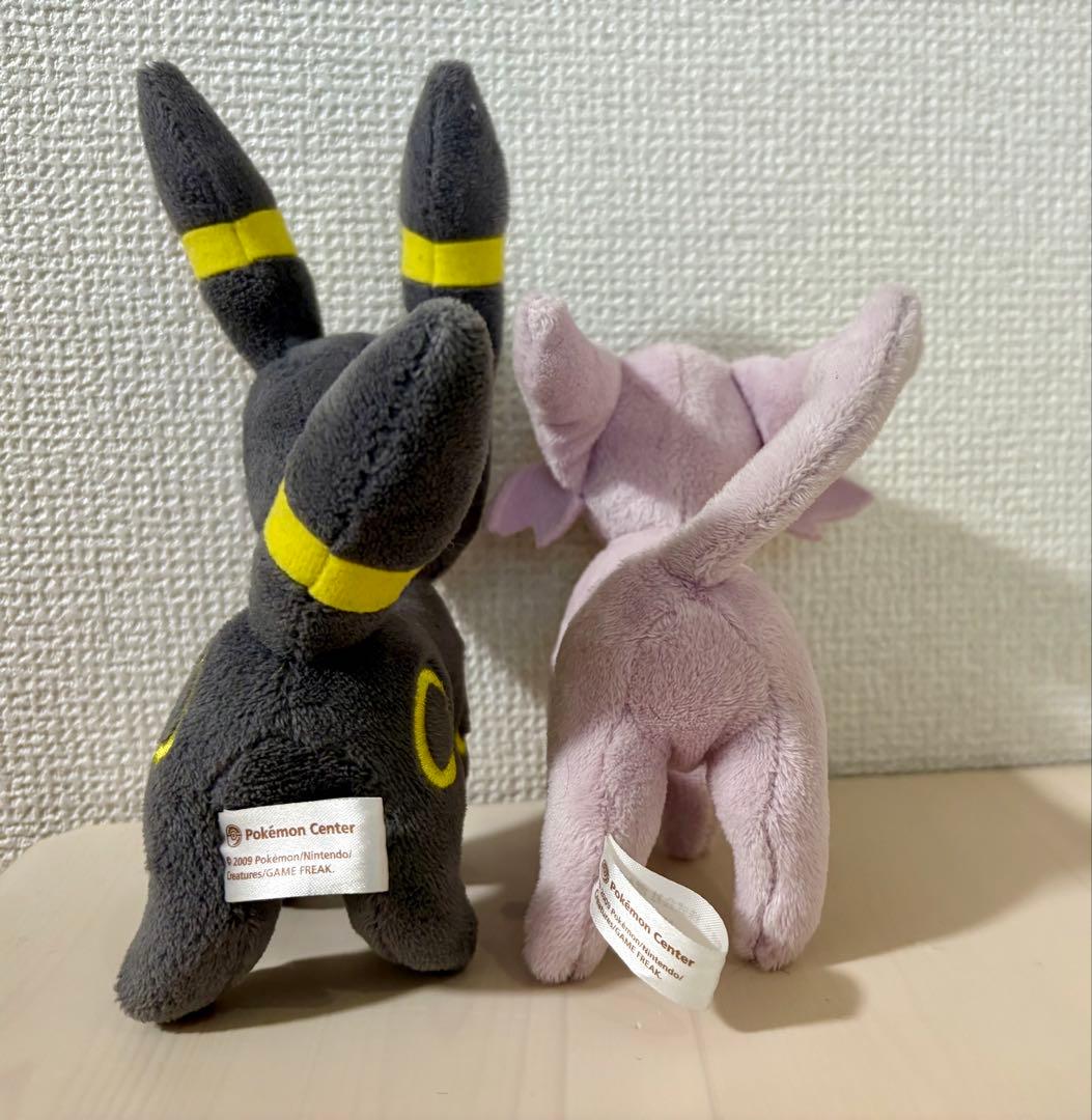 ポケモン キャンバス　エーフィ ブラッキー　ぬいぐるみ