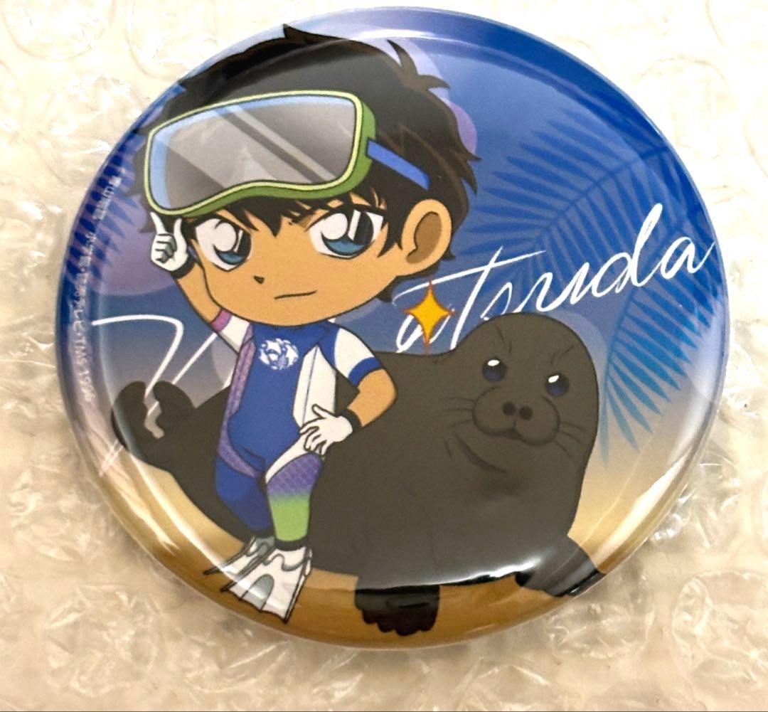 名探偵コナン　サンシャイン水族館コラボ缶バッジ　松田陣平