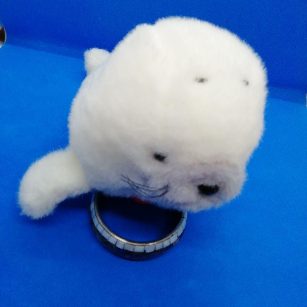アザラシぬいぐるみ　水族館購入　昭和当時品