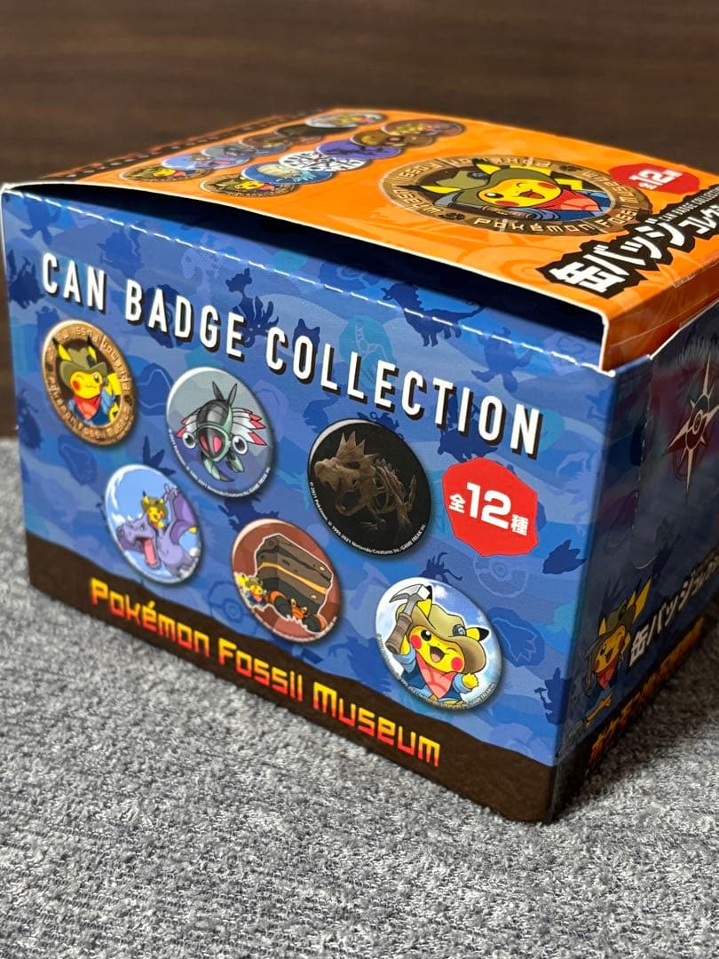 ポケモン化石博物館 缶バッジコレクション