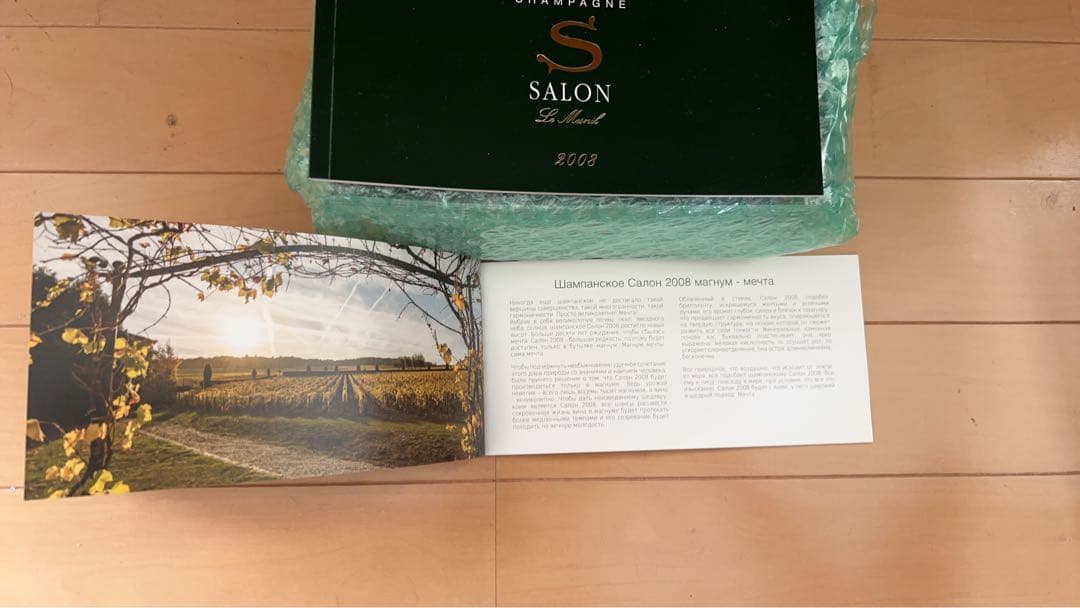 ※説明書とリボンです※ SALON 2008シャンパン 32セットです