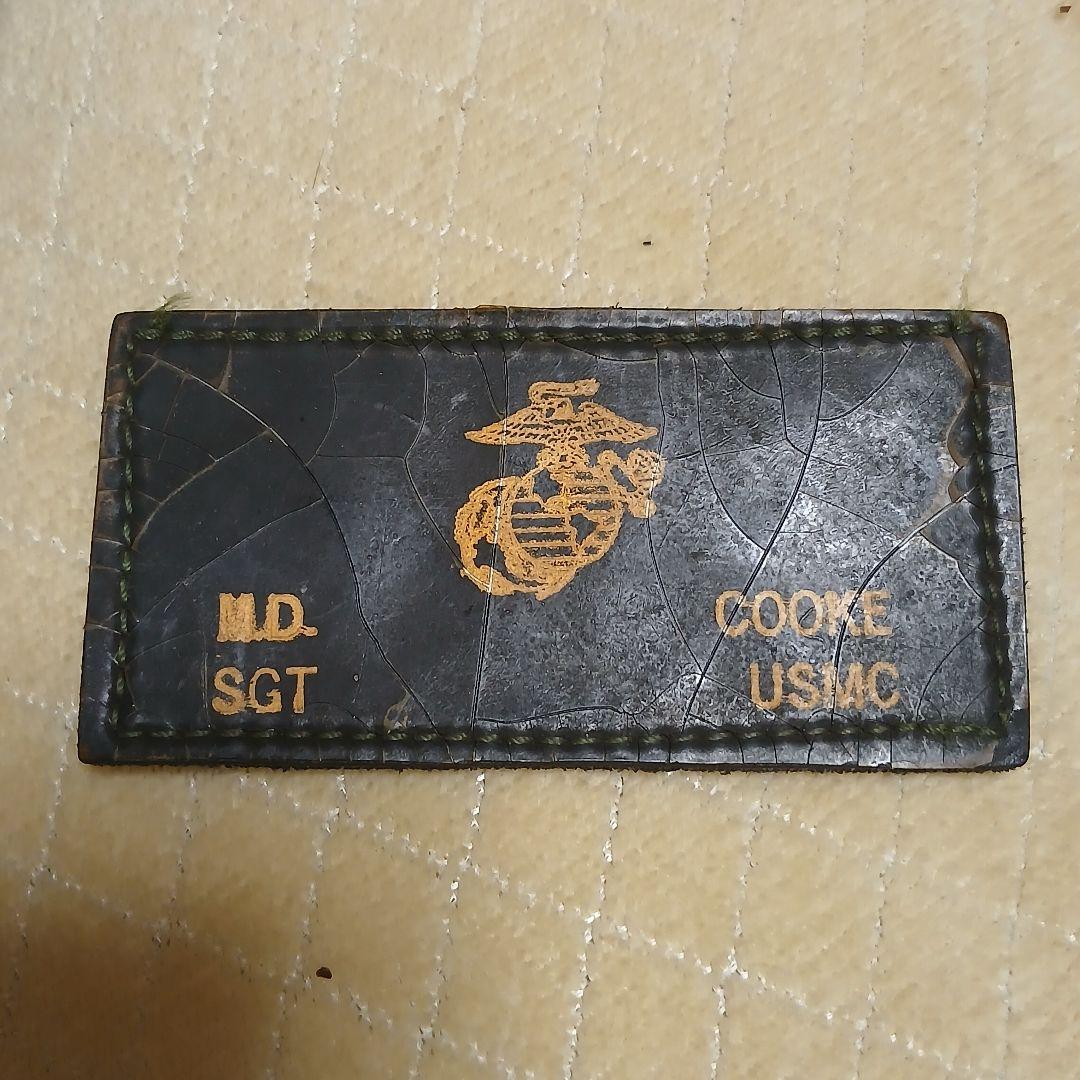 その他 USMC Sgt Nameplate Cooke