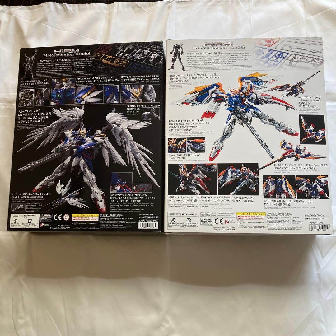 ハイレゾリューションモデルウイングガンダムEW&ウイングガンダムゼロEW
