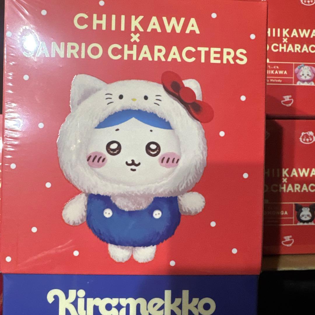 ちいかわサンリオキャラクターズ　Kiramekko うさぎ・ちいかわ　6点セット