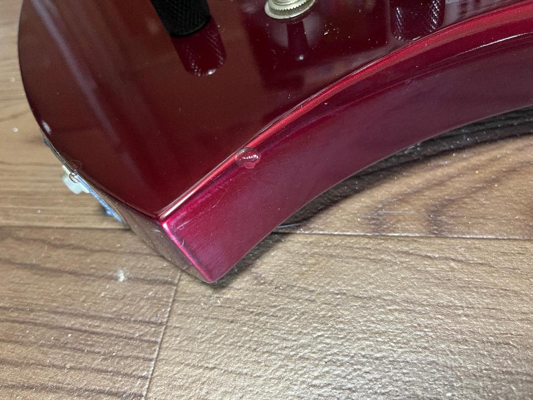 B.C.RICH モッキンバード ダークメタリックレッド　ソフトケース付