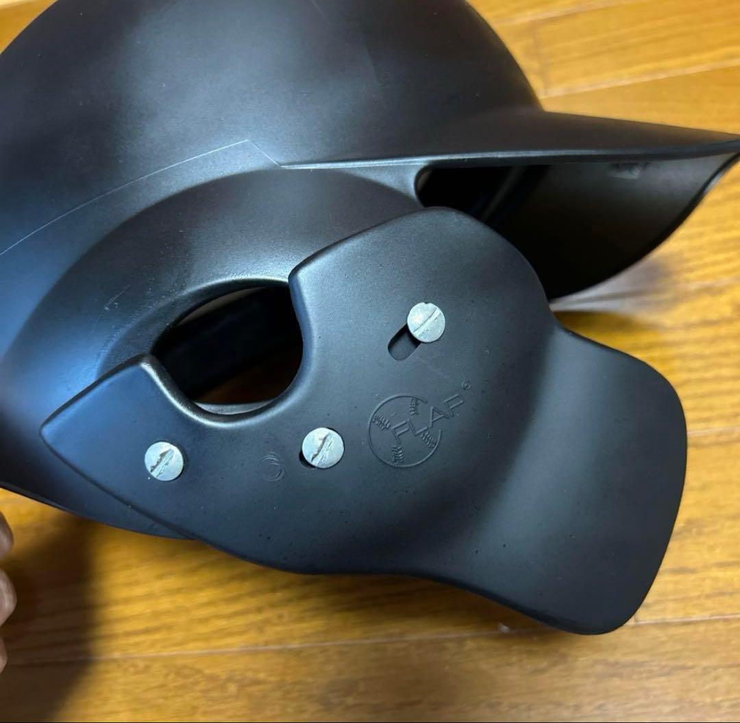 ミズノ軟式用ヘルメット　左打者