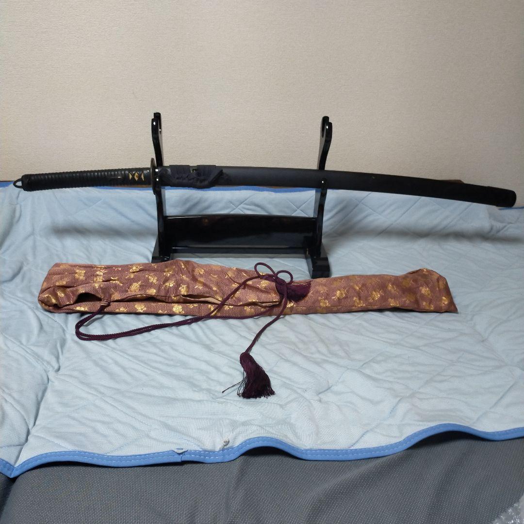 居合刀　模造刀　武蔵拵 二十四代　藤原兼房　日本刀　刀剣　特選　刀袋　革巻