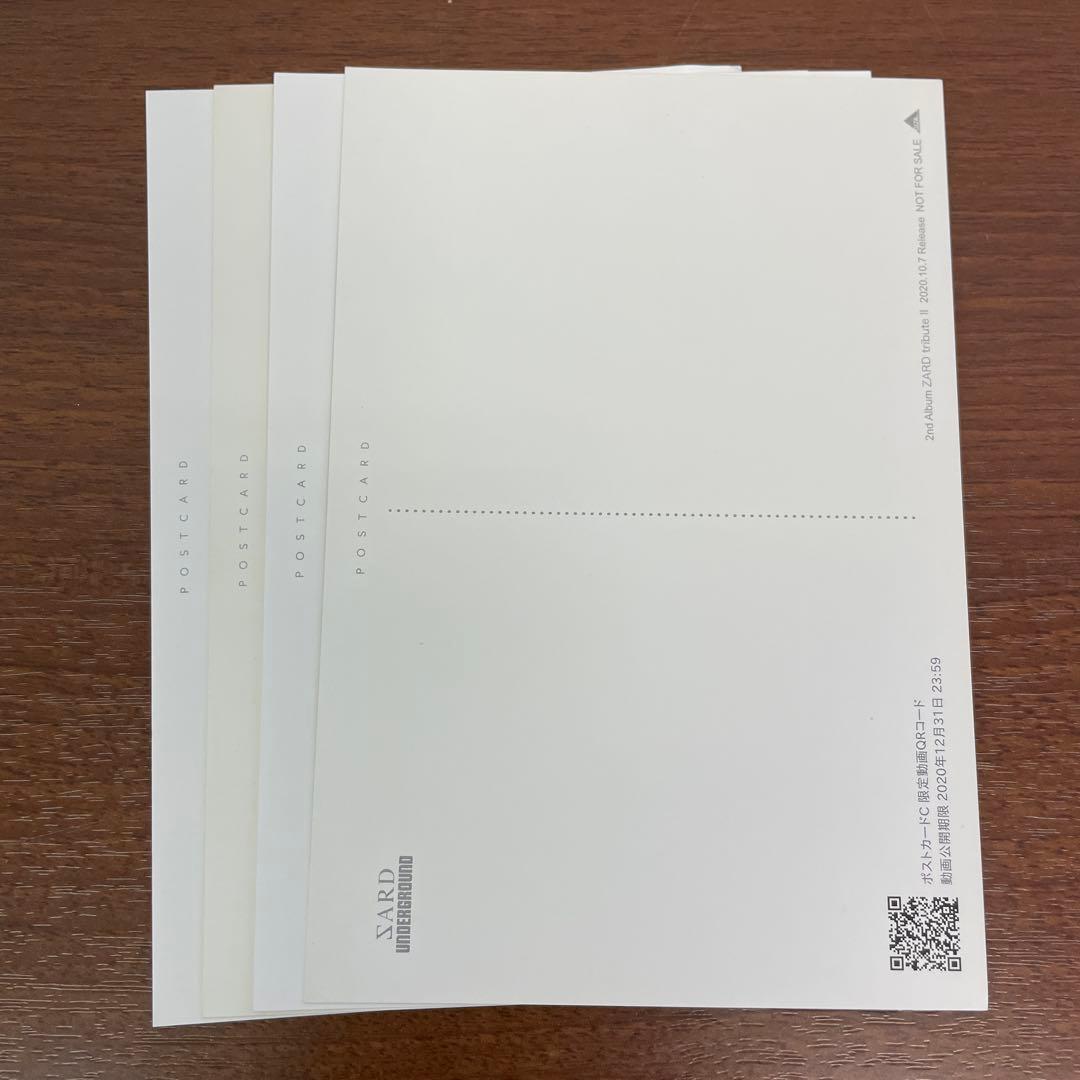 ❶SARD UNDERGROUND ポストカード4枚セット