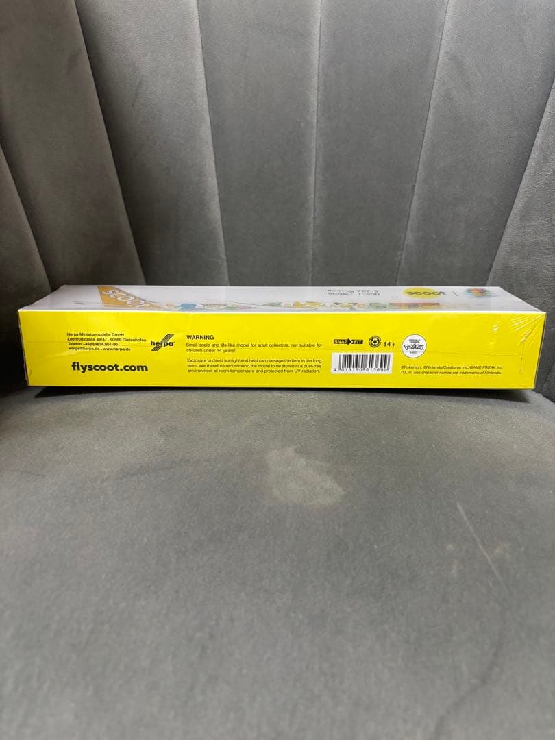 未開封！Scoot ポケモン 飛行機 海外限定 記念モデルプレーン
