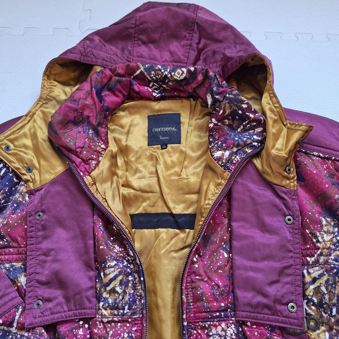 【FABLICE】スキーウェア上下 メンズ 紫 セット