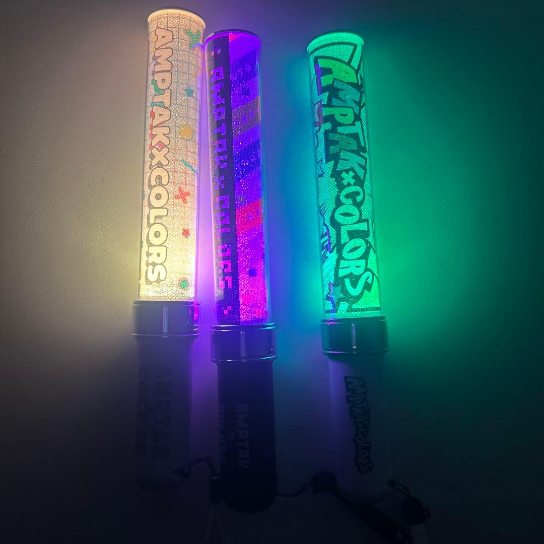 AMPTAK x COLORS ペンライト 3本セット