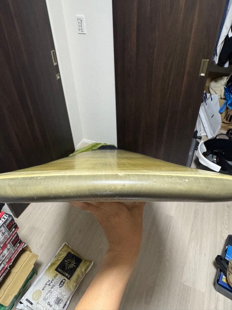 スリーウェザー　7’2” ミッドレングス　ハッピーターン　フィン、ケース付き