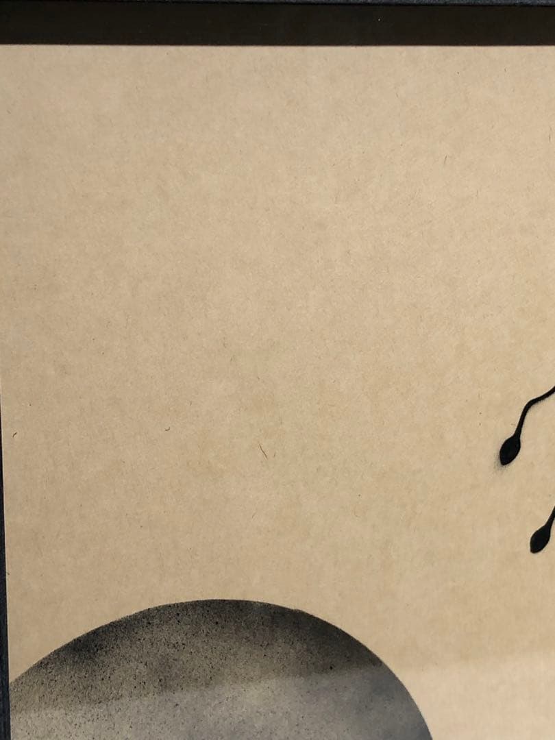 タビー　TABBY  紙にステンシル　スプレー　美品　箱付　現代アート