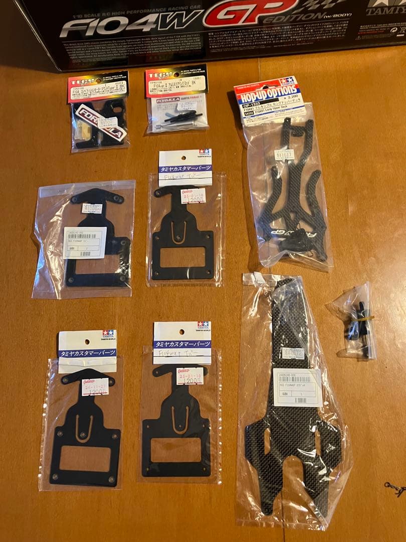 タミヤ　F104WGP メカその他パーツ付き