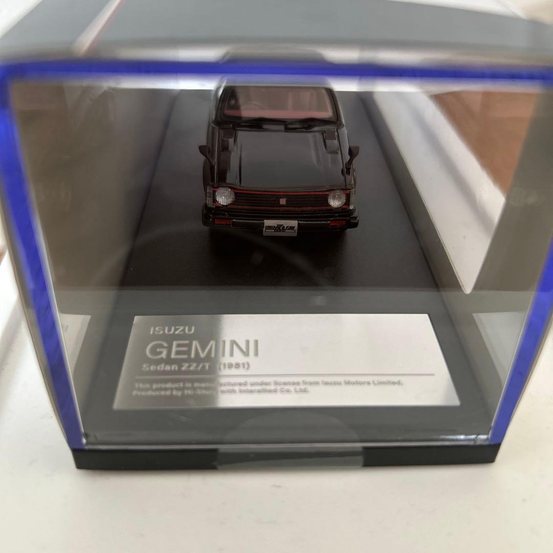 ミニカー Hi-Story 1/43 ISUZU GEMINI Sedan ZZ/T