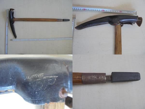 AKa6987　年代物　ピッケル　MADE　IN　ITARY　イタリア製　登山用