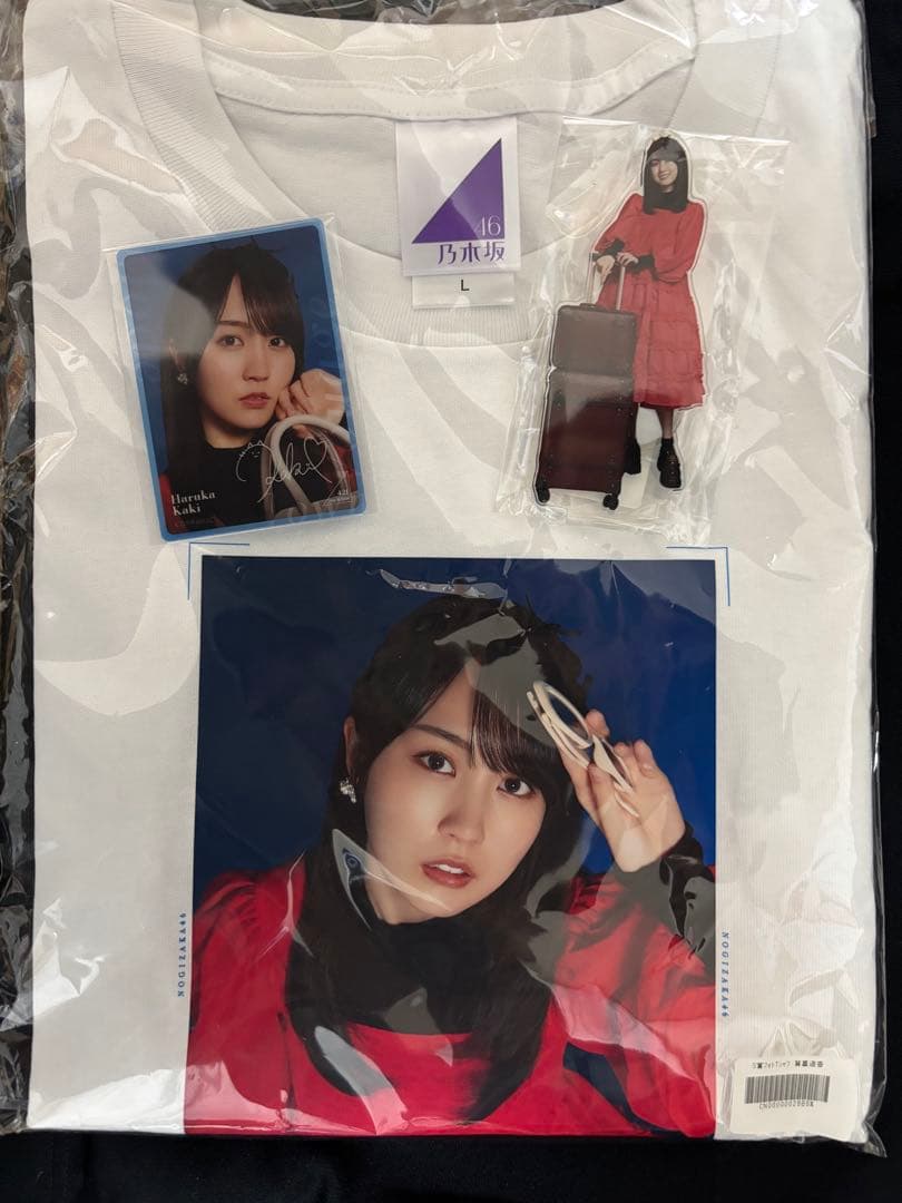 乃木坂46 賀喜遥香 のぎbox S賞Tシャツ＆アクスタセット【未開封】
