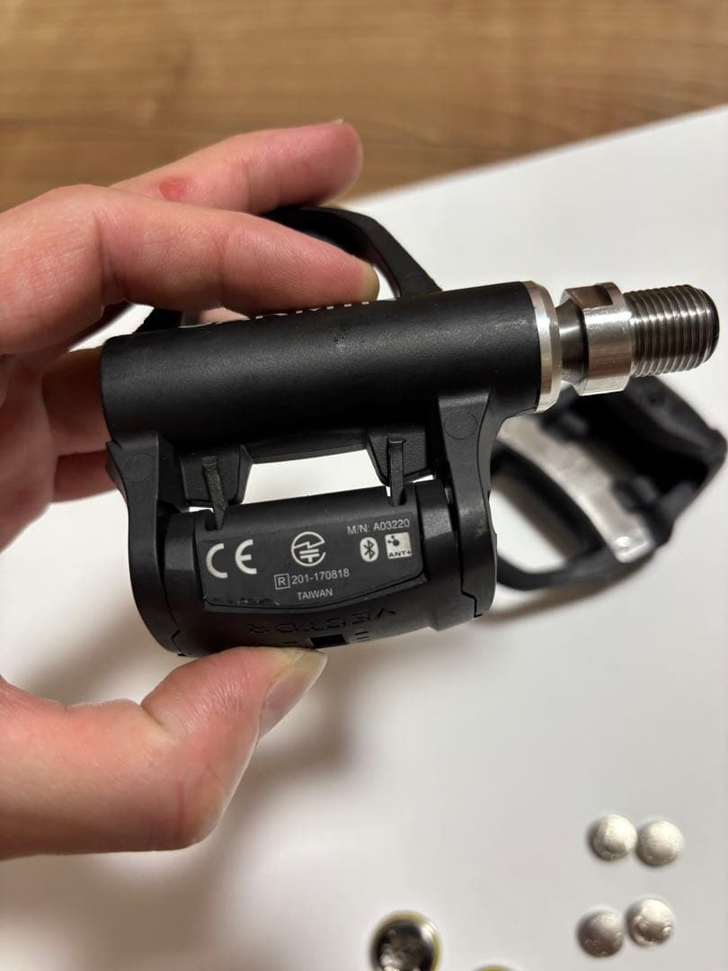 GARMIN（ガーミン)VECTOR 3（ヴェクター3 ペダル型パワーメーター)