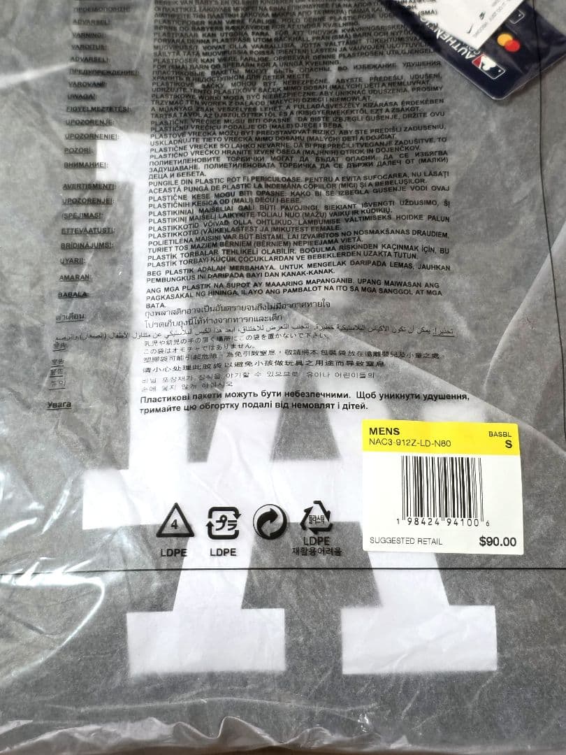 【新品】ロサンゼルス・ドジャース 大谷翔平選手着用モデル プルオーバーパーカー