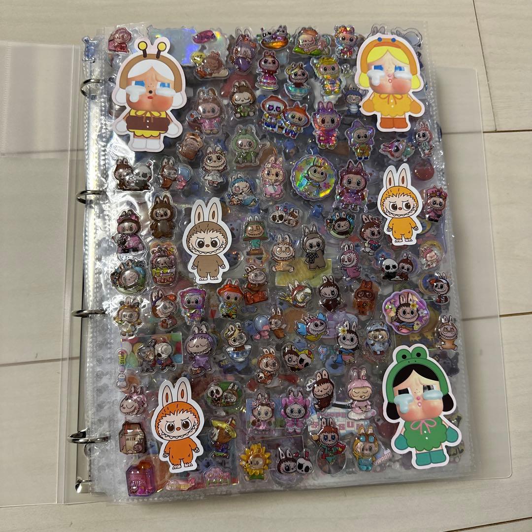 ボンボンドロップシール　キャラクターシール集 A4シール帳完成品