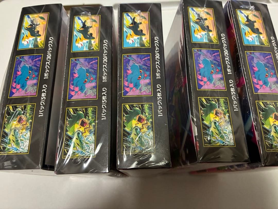 ポケモンカード インフェルノX 5BOXシュリンク付き