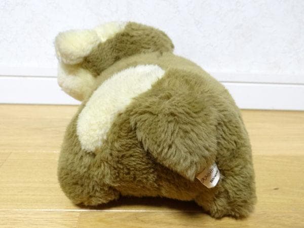 80年代 ビンテージ バンダイ プチアムール イヌ 犬 ぬいぐるみ 昭和 当時物