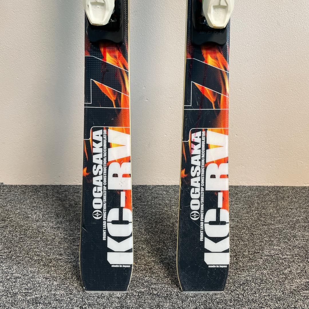 OGASAKA KC-RV17 170cm スキー板 バインディング付き