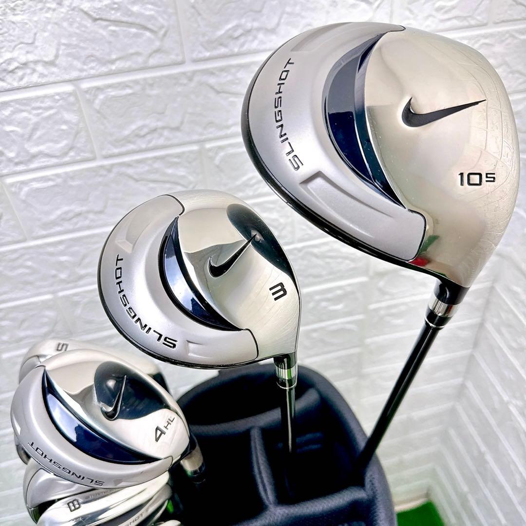 美品☆ ナイキ スリングショット メンズ ゴルフクラブ 11本フルセット
